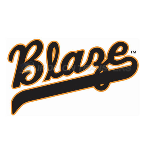 Bakersfield Blaze Iron-on Stickers (Heat Transfers)NO.7652
